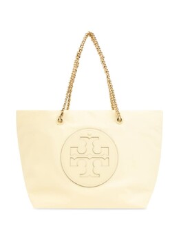 Tory Burch сумка-тоут Ella с нашивкой-логотипом, нейтральный цвет 152313 | нейтральный цвет