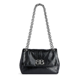 Сумка monaco mini bag 'black' Balenciaga, черный 7929772aasa1000 | black
