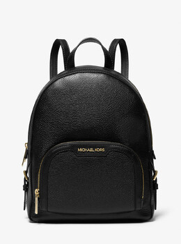 Рюкзак Jaycee среднего размера из шагреневой кожи Michael Kors, черный 35s2g8tb2l | black