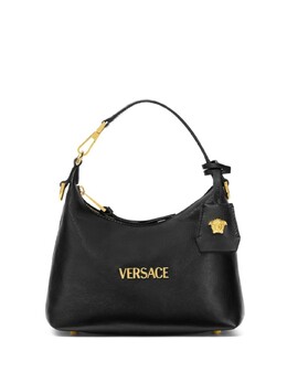 Кожаная мини-сумка Versace, черный 10183021a13171 | черный