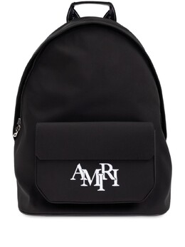 Рюкзак с вышитым логотипом Amiri, черный ambgbp1010 | черный