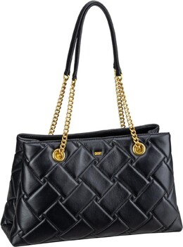 Сумка DKNY Willow Tote, цвет Black/Gold 9945772 | black/gold