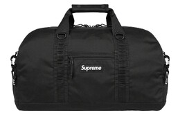 Сумка дорожная Supreme с логотипом, черный sup-ss23-1093 | black