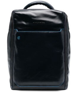 Рюкзак кожаный Piquadro, синий ca6593b2 | синий