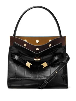 Сумка-шоппер Tory Burch Lee Radziwill Textured Small, черный 162237001 | черный