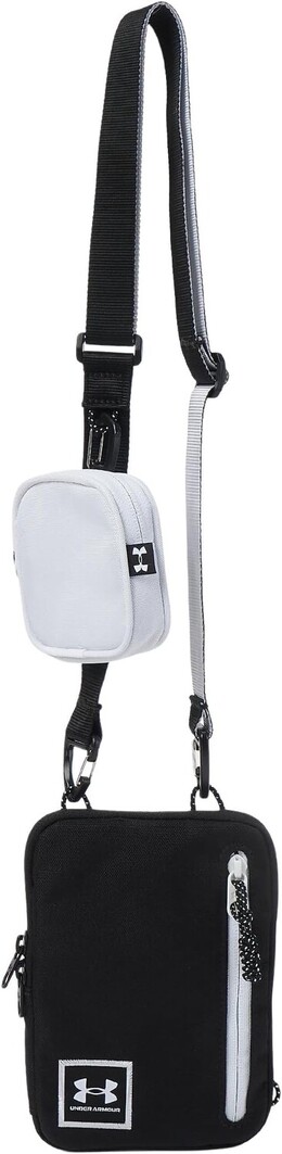 Сумка кросс-боди Under Armour Loudon Crossbody SM, черный/белый 9814849 | black/white