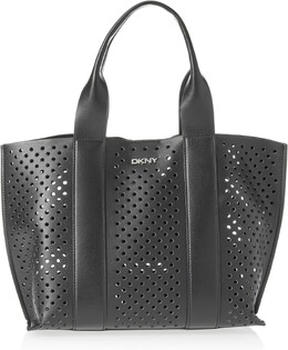 Сумка DKNY Dakota Medium Tote, цвет Black/Silver 9945769 | black/silver