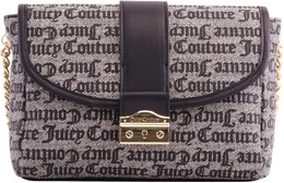 Сумка кросс-боди Juicy Couture Pop That Lock Flap Crossbody, цвет Black/Beige 9927419 | black/beige