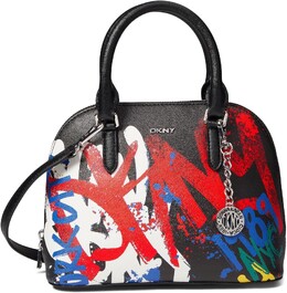 Сумка DKNY Bryant Dome Satchel, цвет Black Mullti Light 9945792 | black mullti light