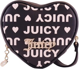 Сумка кросс-боди Juicy Couture Fluffy Crossbody, цвет Licorice Heart Print 9927418 | licorice heart print