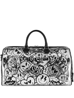 Philipp Plein большая дорожная сумка Smile, серый saeamba1442ple010n | серый