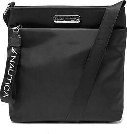 Сумка кросс-боди Nautica Diver Nylon Small Purse with Adjustable Shoulder Strap, черный b07dr6vq6m | black
