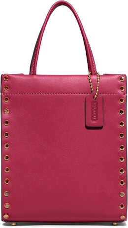 Сумка Coach Crystal Rivets Mini Cashin Tote, цвет Hyacinth 9855094 | hyacinth
