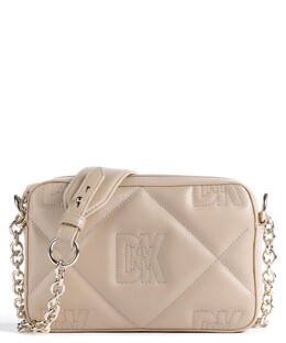 Сумка через плечо Milano Crosstown из мелкозернистой яловой кожи. DKNY, бежевый r33eky48-ntl | beige