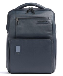Рюкзак для ноутбука AKRON из мелкозернистой яловой кожи Piquadro, синий ca5105ao-blu | dunkelblau