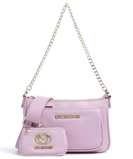Сумка через плечо Pouch Charm из искусственной кожи Love Moschino, фиолетовый jc4088pp1hln0-662 | violett