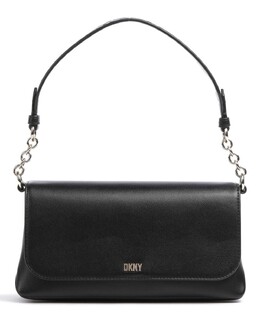 Сумка через плечо Milano The Village из мелкозернистой яловой кожи. DKNY, черный r33gky46-bgd | schwarz