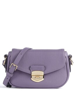 Сумка на плечо Foulonne Milano из зерненой яловой кожи Lancaster, фиолетовый 547-70-mauvefonc | violett