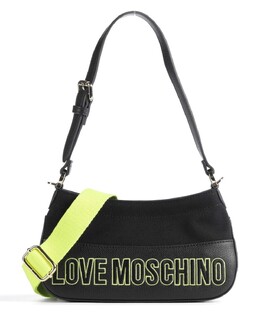 Сумка через плечо Free Time хлопок, искусственная кожа Love Moschino, черный jc4037pp1ilf1-00a | schwarz