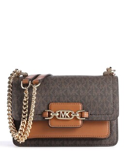 Холщовая сумка через плечо Heather Michael Kors, коричневый 32s2g7hc0b-252 | dunkelbraun