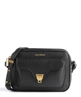 Сумка через плечо Beat Soft из зерненой кожи Coccinelle, черный e1mf6550401-001 | schwarz