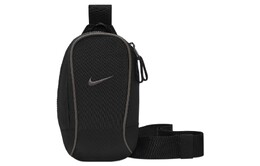 Сумка-слинг Nike унисекс Sportswear Essentials серии, Чистый черный/ореховый лайм dj9794-010 | pure black/ore lime