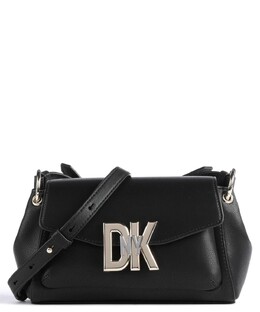 Сумка через плечо Milano из мелкозернистой яловой кожи. DKNY, черный r33eky86-bgd | schwarz
