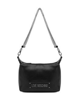 Сумка на плечо с логотипом Love Moschino, черный jc4140pp1mlo0 | черный