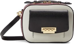 Сумка кросс-боди Zac Posen Earthette Small Box Crossbody - Color-Block, цвет Cabernet 9689310 | cabernet