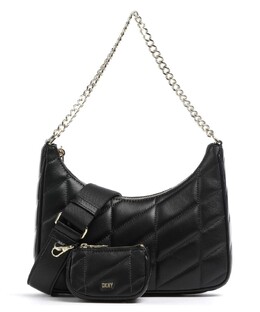 Сумка на плечо Betty из кожи ягненка DKNY, черный r34ebb22-bgd | schwarz