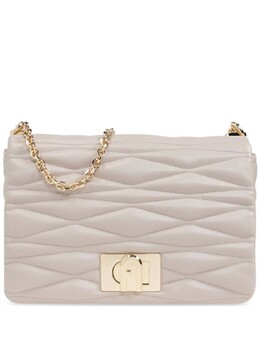 Стеганая сумка через плечо Furla, нейтральный цвет wb01672bx3221 | нейтральные цвета