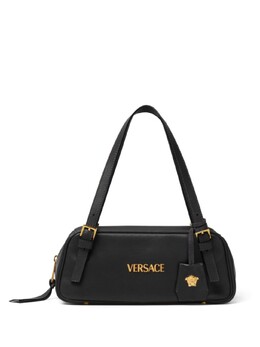 Сумка Versace с логотипом, черный 10157921a13171 | черный