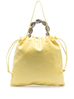 Jil Sander сумка-тоут с эффектом металлик, желтый j08wd0040p5711 | желтый