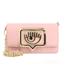 Клатч Chiara Ferragni Eyelike buckle Clutch Geldbörse 19.5 cm, цвет malva 5180680 | malva
