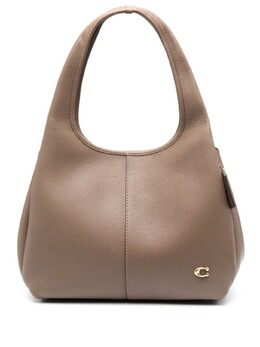 Сумка-тоут Lana из зернистой кожи Coach, коричневый cm544 | коричневый