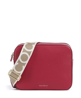 Сумка через плечо Tebe из зерненой кожи Coccinelle, красный e5mn555m301-r16 | rot