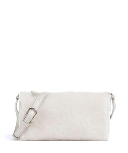 Сумка через плечо Dalia l текстильная, зернистая кожа Furla, белый we00717-bx3572-1704s | weiß