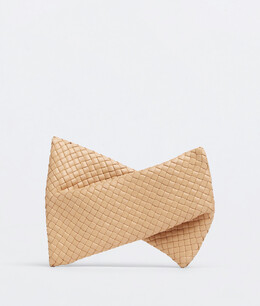 Клатч Bottega Veneta 640678v01d12700 | миндаль