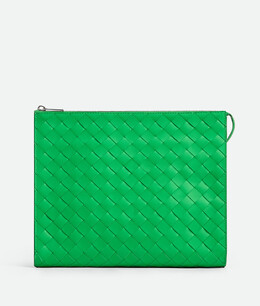 Intrecciato стоячий Сумка Bottega Veneta, зеленый 729303vcpq33724 | зеленый