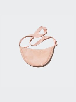 Круглая мини-сумка через плечо Uniqlo, цвет 11 розовый 472049 | 11 pink