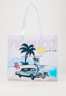 Сумка-тоут BEACH PRINT TOTE BAG UNISEX Fiorucci, мультиколор fi954h01n-t11 | multicolor