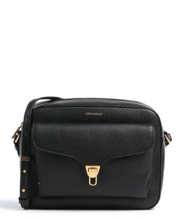 Сумка через плечо Beat Soft из зерненой кожи Coccinelle, черный e1mf6150401-001 | schwarz
