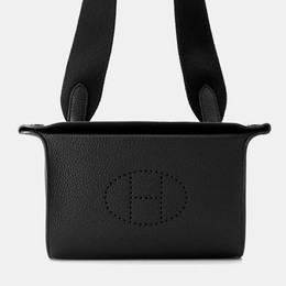 Hermes Videpoches Black Togo Leather Bag 1215781