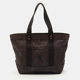 Polo Ralph Lauren Metallic Canvas Big Pony Tote 1214249