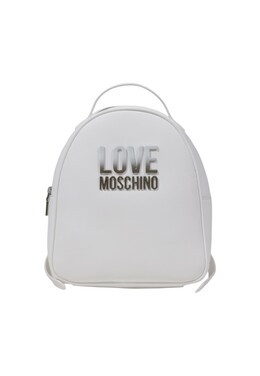 Рюкзак Love Moschino с логотипом, белый 100370 | white
