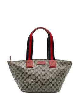 Gucci 2016-2025 GG Crystal Web tote bag 32139045