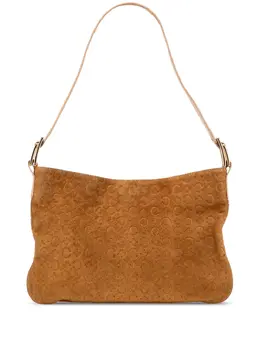 Celine 2000 C Macadam Suede shoulder bag 32139121