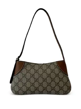 Gucci small GG Emblem monogram leather shoulder bag 30684192