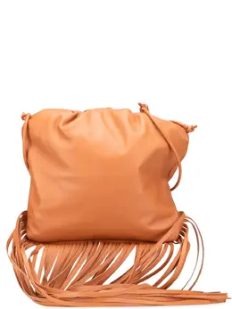 Bottega Veneta 2012-2025 Nappa The Fringe Pouch shoulder bag 32140069