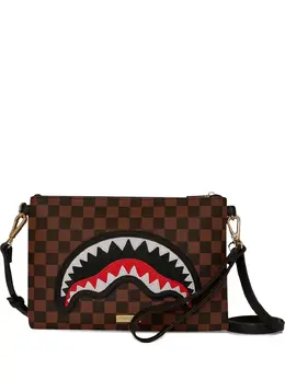 Sprayground Sawtooth Sharks in Paris clutch bag 32119970